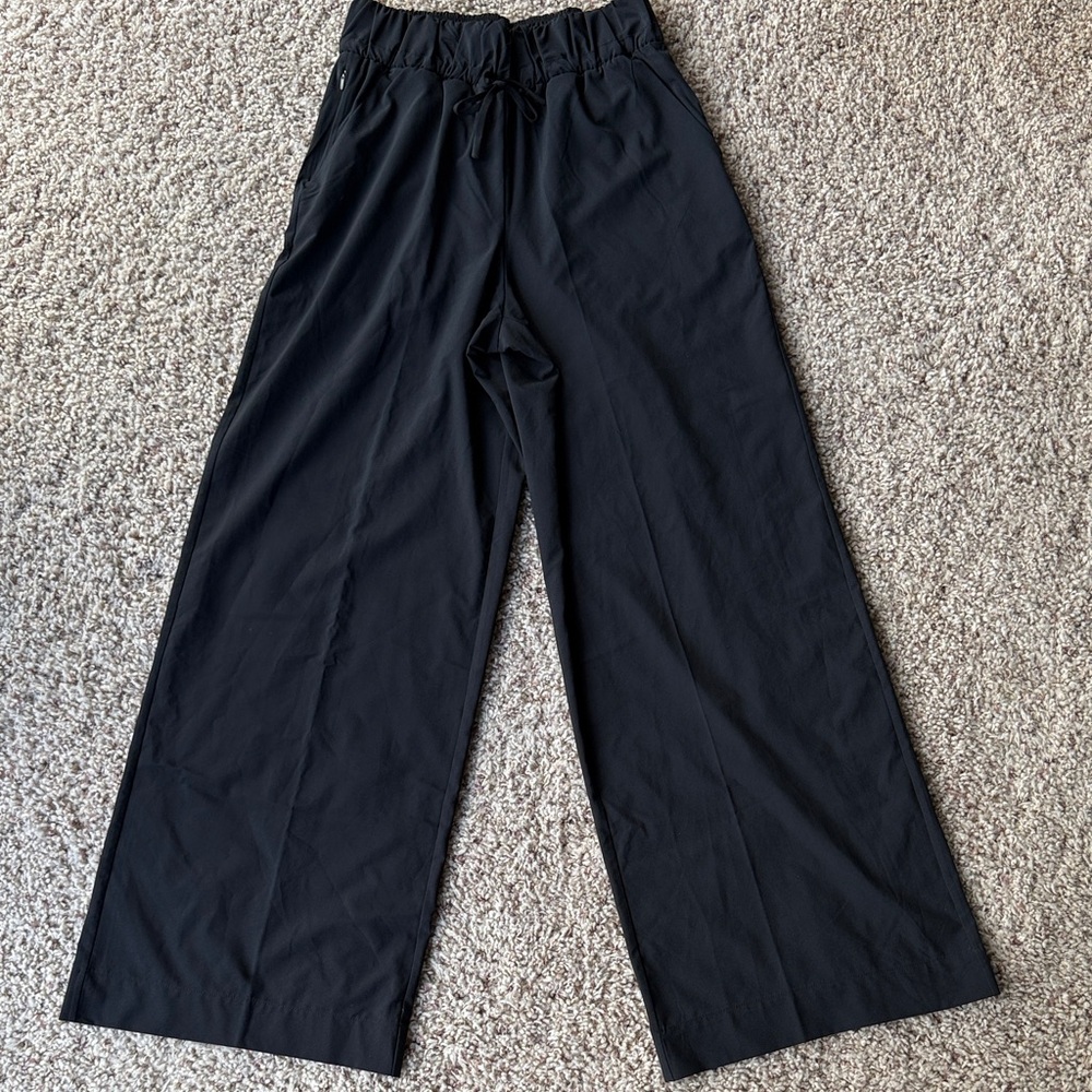 All in Motion Black Wide-Leg Pants